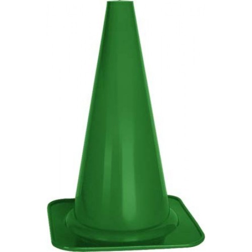 Конус разметочный (зеленый) h-20 см. К-020